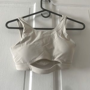 ACA sport bra, nude